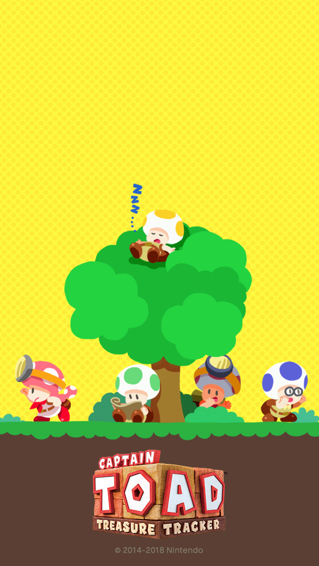 my.nintendo.com/Wallpaper - Captain Toad Treasure Tracker (Yellow)/Captain_Toad_WP_[640x1136].jpg